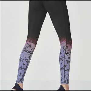 Fabletics high waisted printed power-hold legging